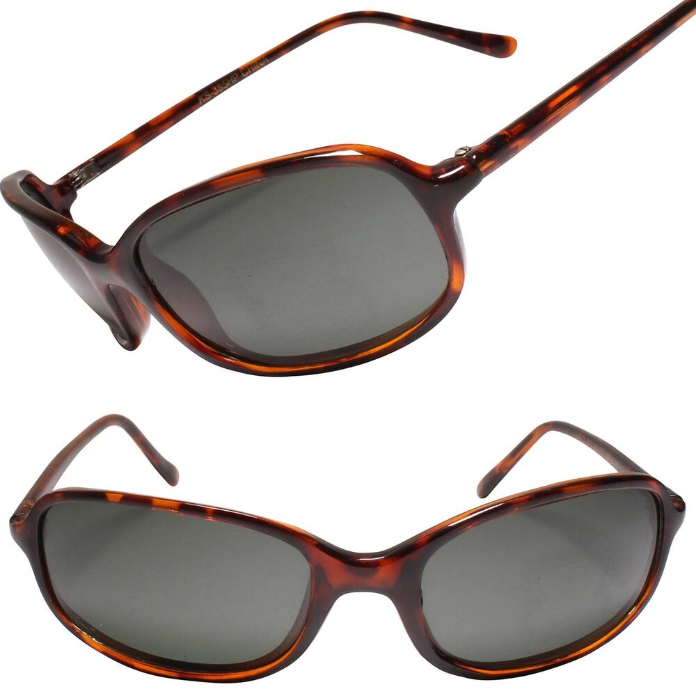 Deadstock True Vintage Indie Hip 90s Mens Tortoise Small Rectangle Sunglasses